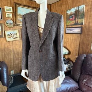 Vintage Wool Harris Tweed Blazer